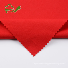 Red knitted plain soft garment spandex fabric